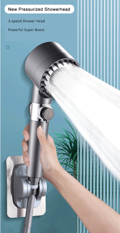 4 Modes Shower Head High Pressure Showerhead